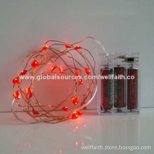 LED string lights, outdoor with environment protection, safety and waterproof